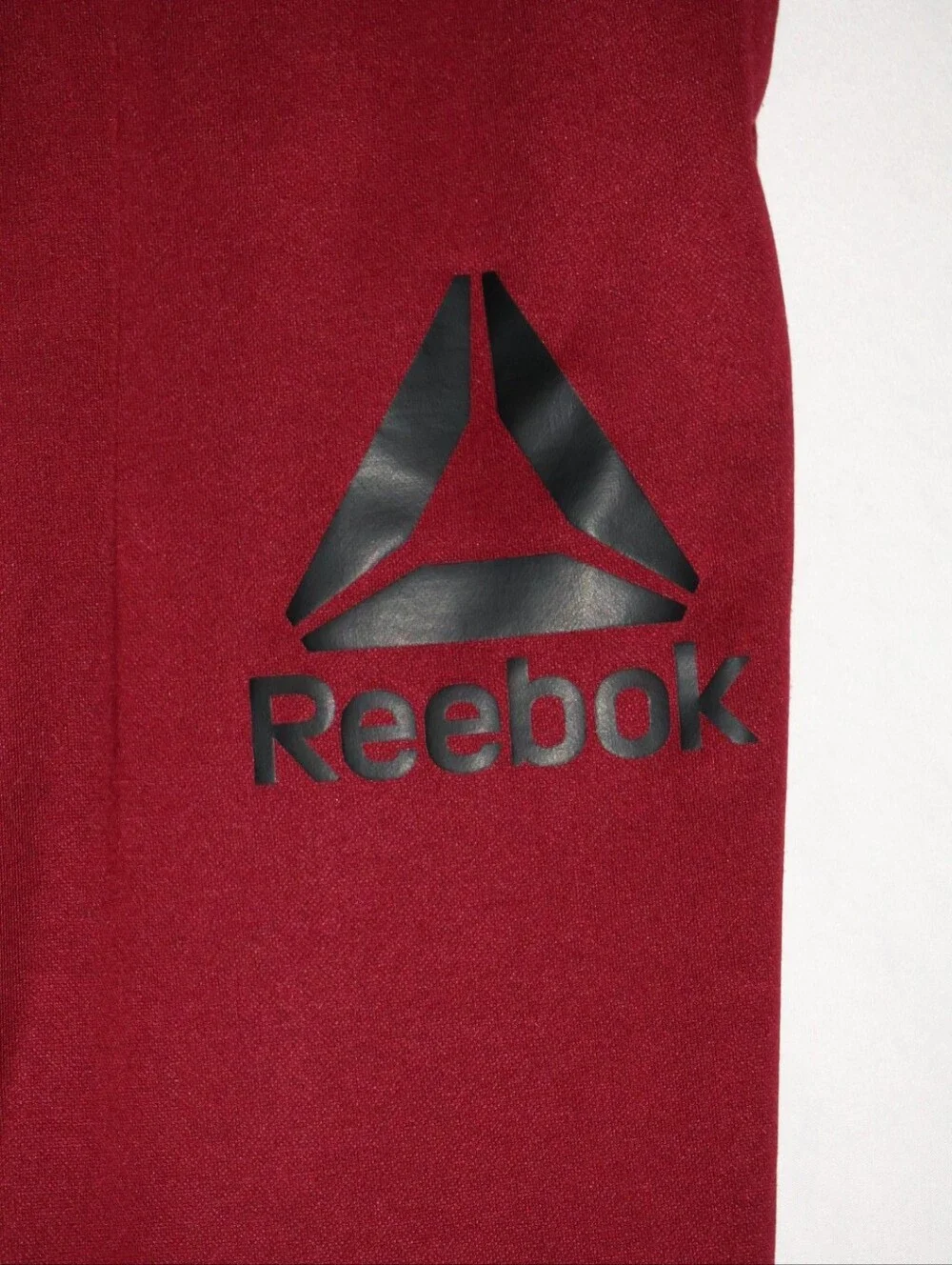 Reebok Maroon Victory Jogger Pants.